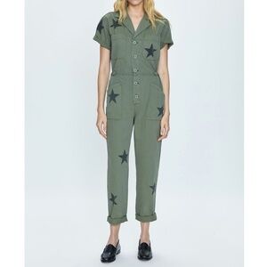 Pistola Olive Green Star Jumpsuit